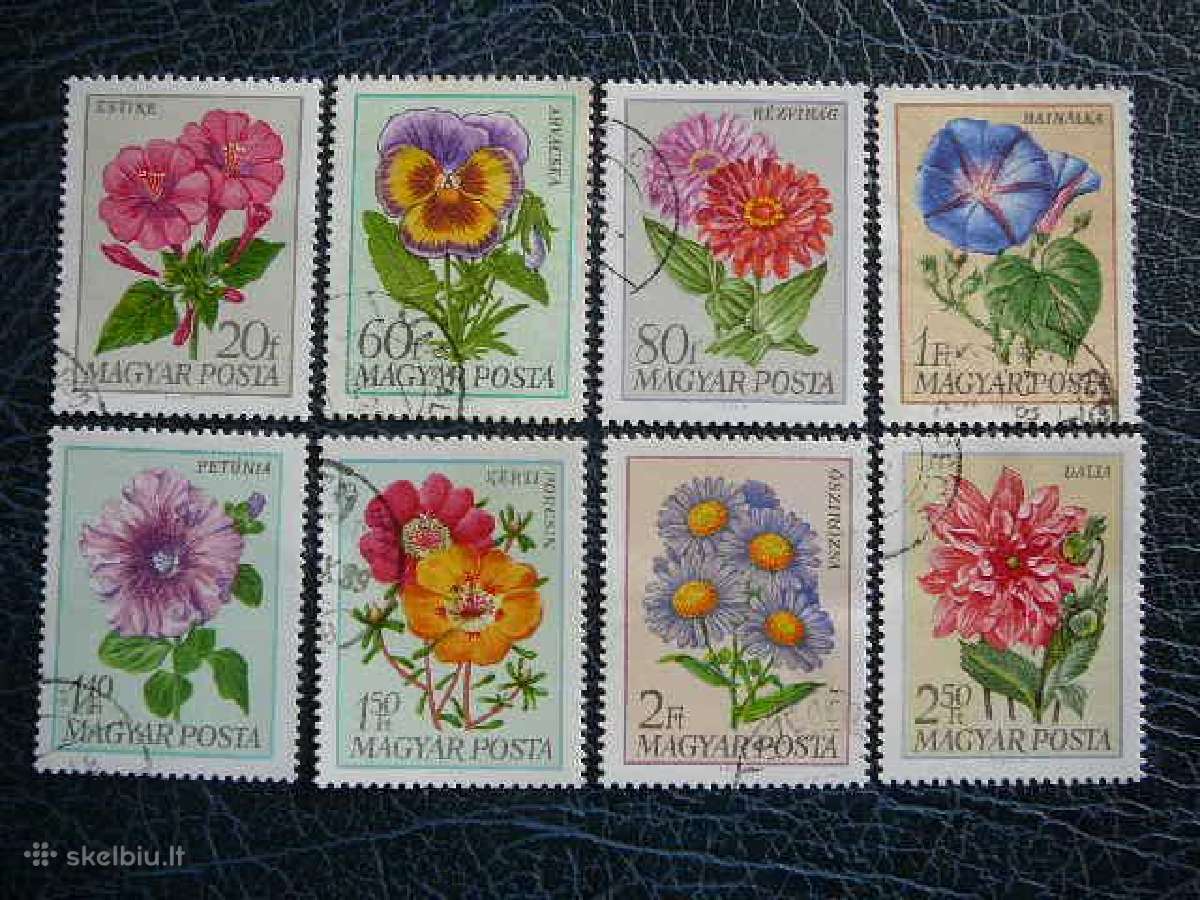 Geles Flora Vengrija 1968 antsp. v2452a