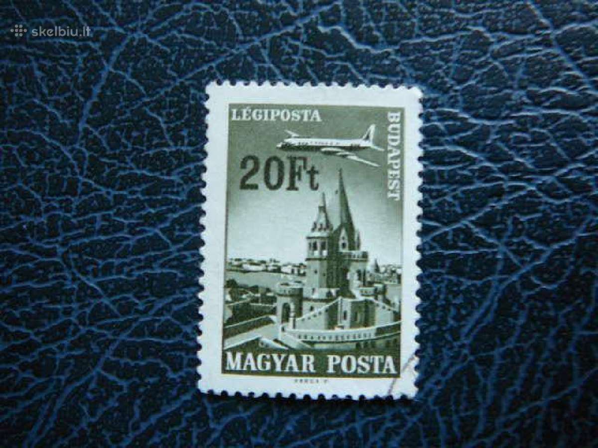 Lektuvai Budapestas Vengrija 1967 antsp. v2316a
