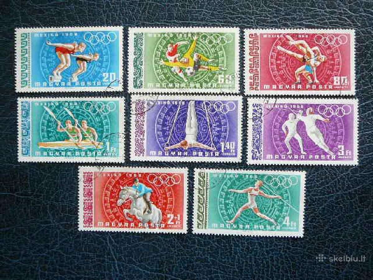 Olimpines vasaros Vengrija 1968 antsp. v2434a