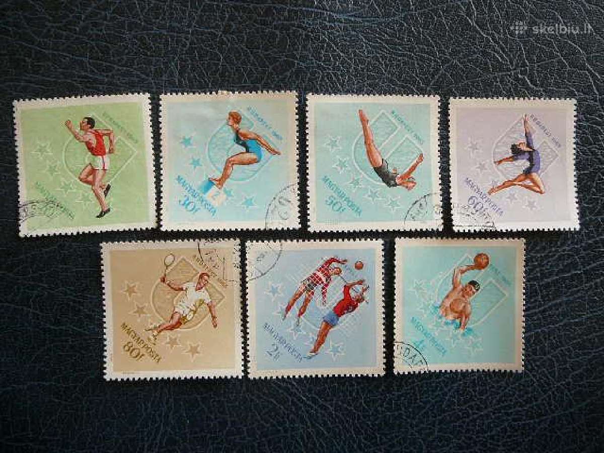 Sportas Vengrija 1965 antsp. v2153a