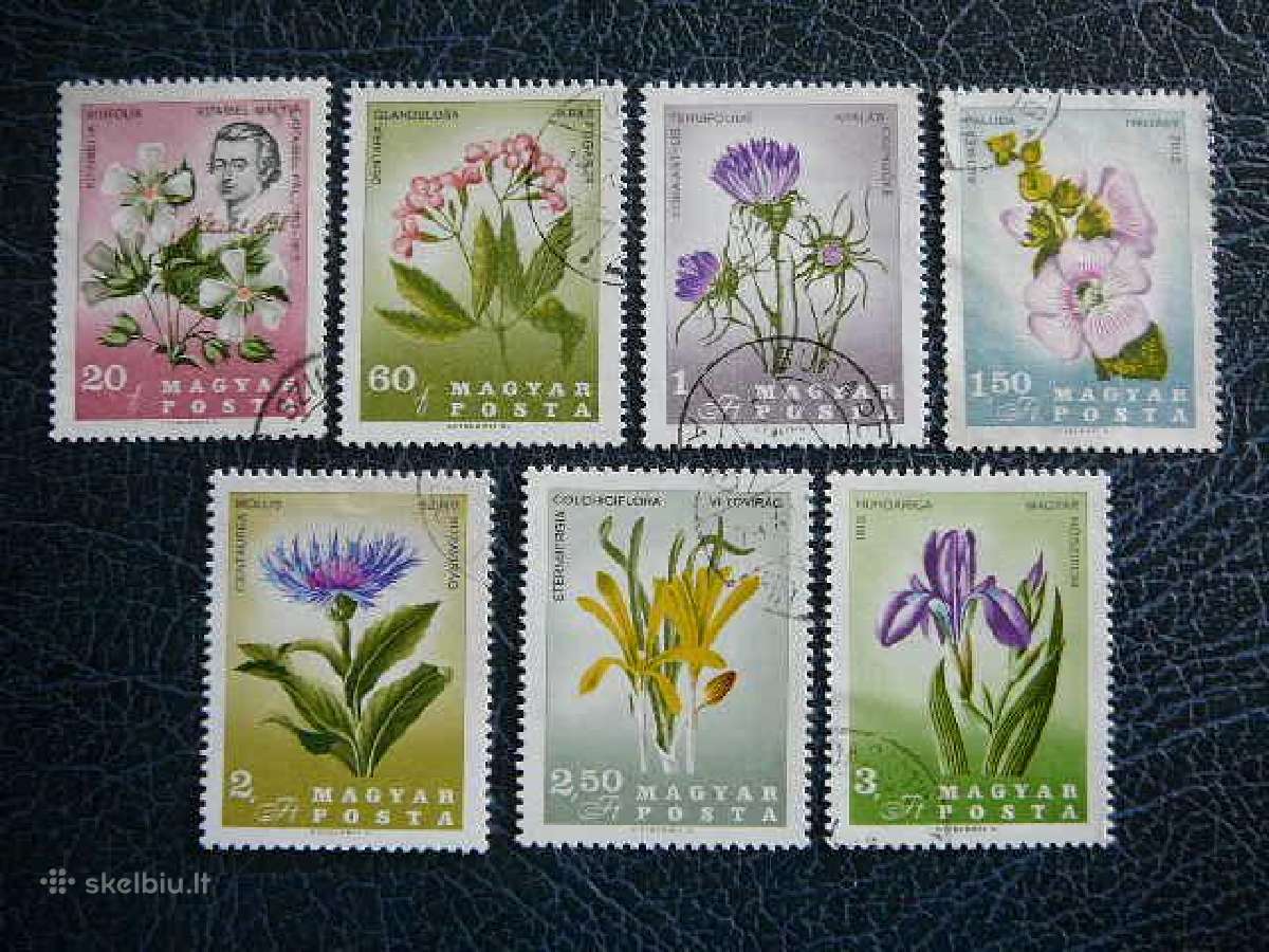 Geles Flora Vengrija 1967 antsp. v2307a