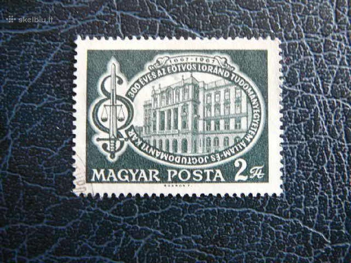 Universitetas Vengrija 1967 antsp. v2364a
