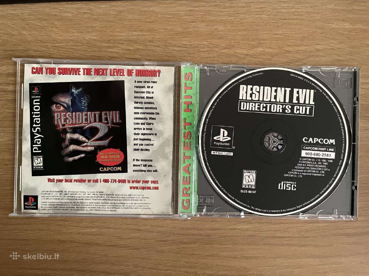 Resident evil director's cut, Ntsc U/c version - nuotraukos Nr. 3