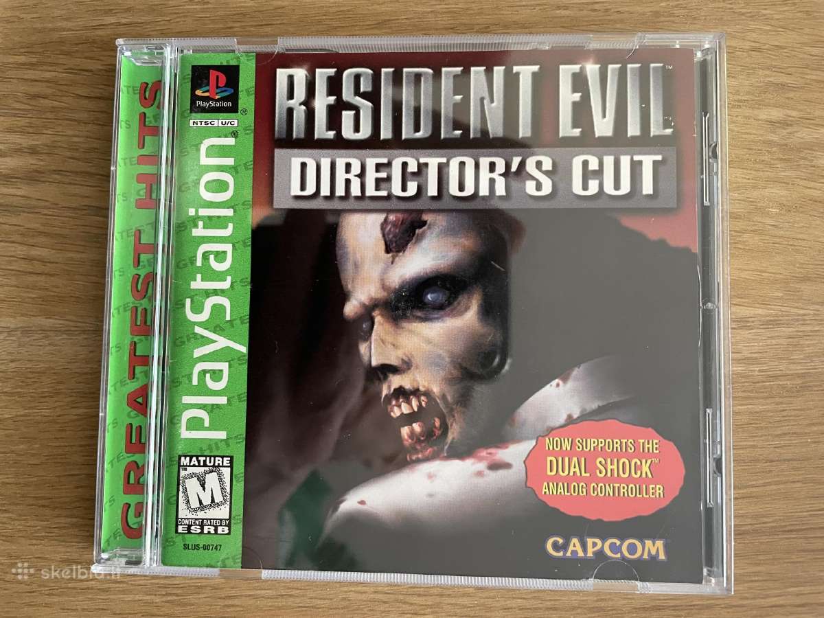 Resident evil director's cut, Ntsc U/c version