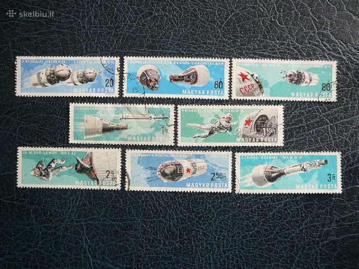 Kosmosas Vengrija 1966 antsp. v2299a