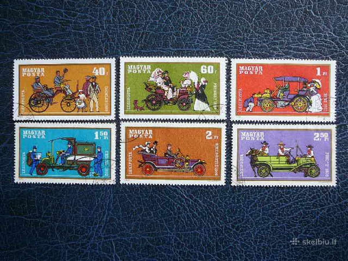 Automobiliai Vengrija 1970 antsp. v2564a