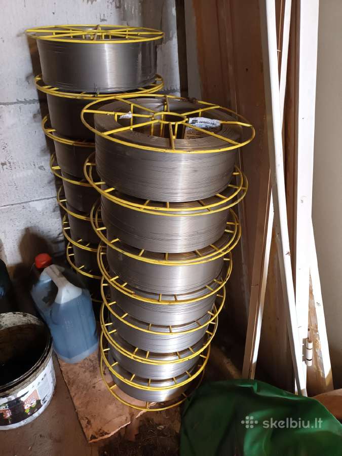 Esab 0.8mm nerudijentis plienas , - nuotraukos Nr. 2