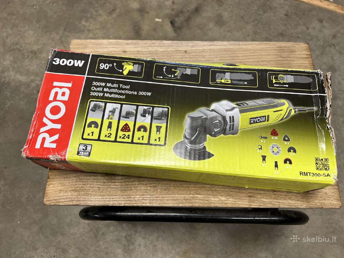 Daugiafunkcinis šlifuoklis Ryobi Rmt300-sa - nuotraukos Nr. 4