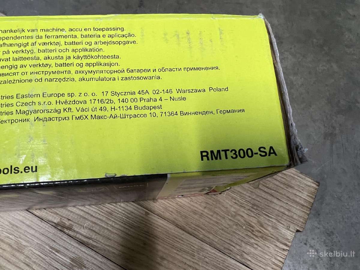 Daugiafunkcinis šlifuoklis Ryobi Rmt300-sa - nuotraukos Nr. 5