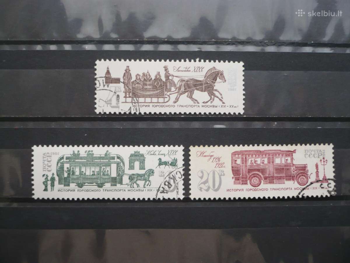 1981 Maskvos miesto transporto istorija