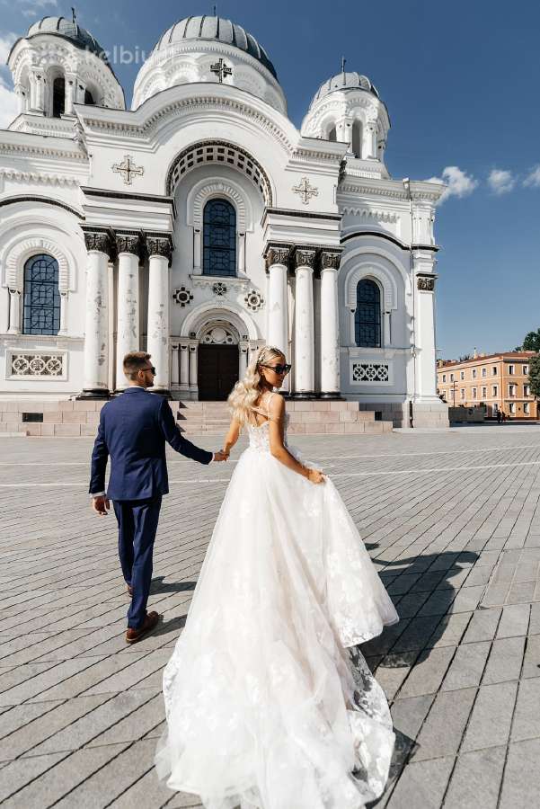 Vestuvinė suknelė S dydis