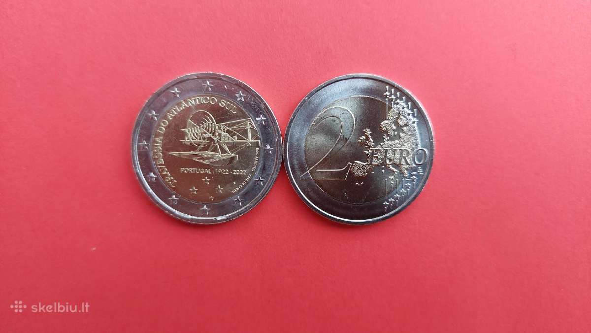 Portugalija 2022m. 2 € “Transatlantinis skrydis“