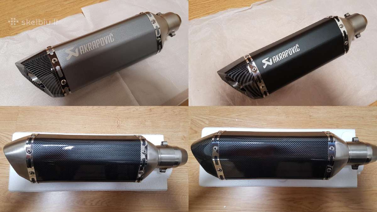 Akrapovic Moto Duslintuvai (bakeliai)
