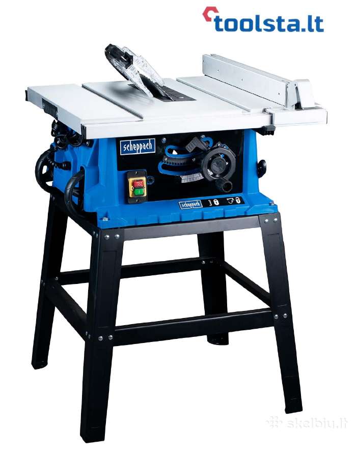 Scheppach Hs105, 2kw pjovimo staklės 254mm disku - nuotraukos Nr. 4