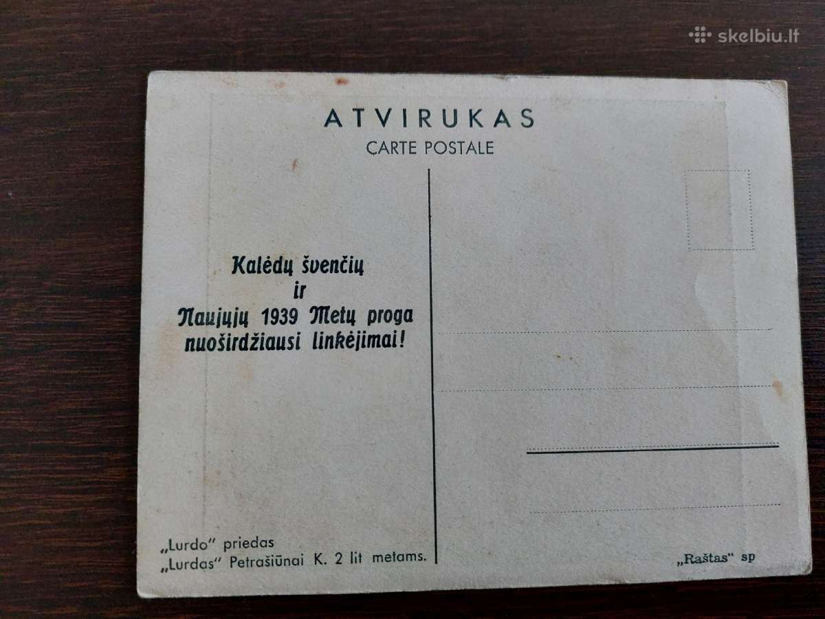 Tarpukario atvirukai - nuotraukos Nr. 3