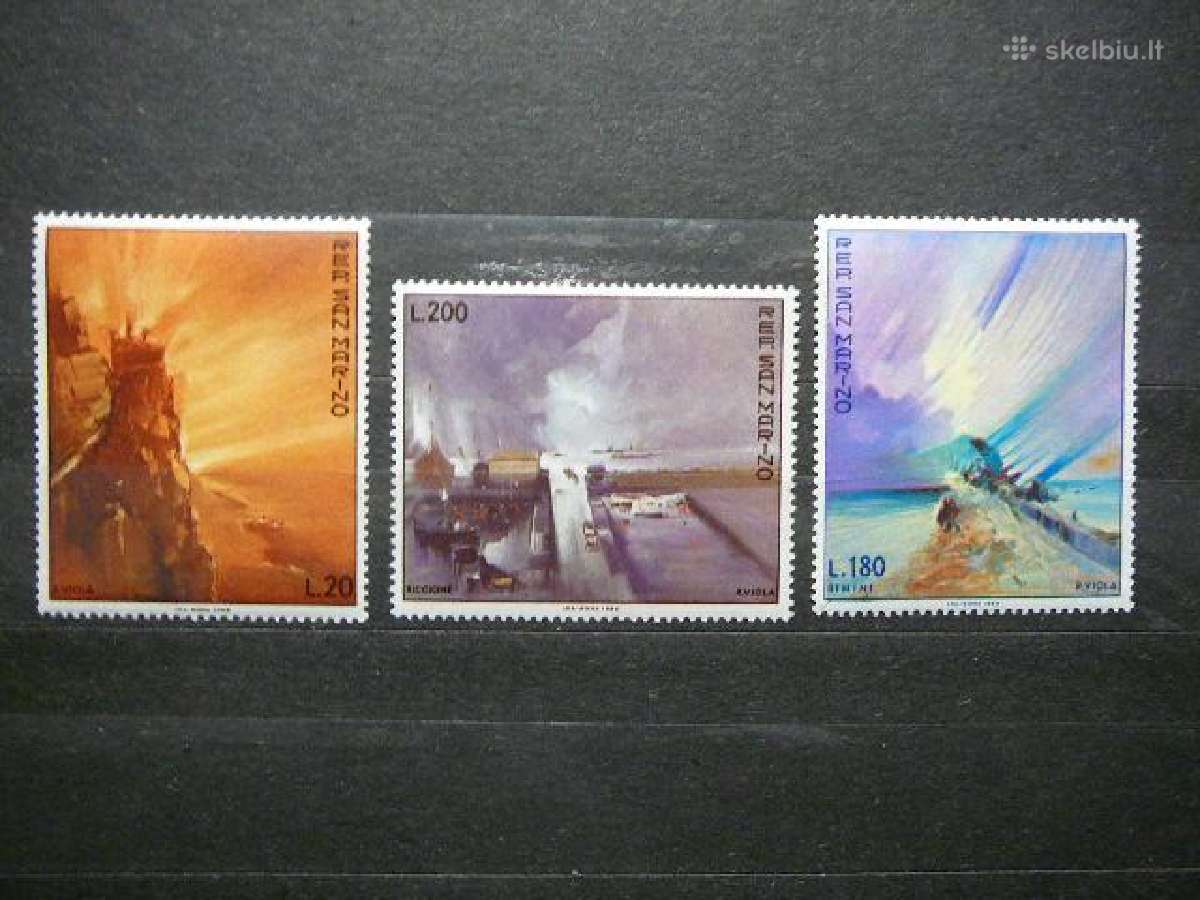 Titano kalnas Molas San Marinas 1969 Mnh smr936