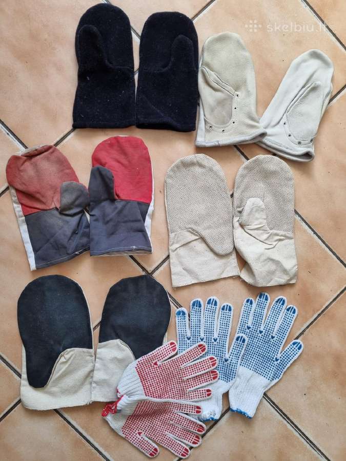 Vyriškos darbinės pirštinės