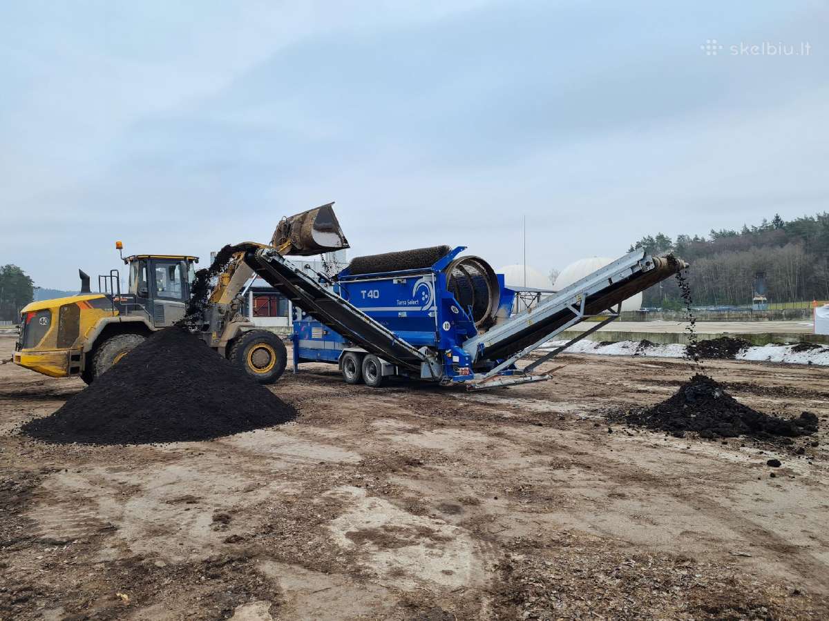 Būgninių sijotuvų Terra Select T40 ir T 60 nuoma - nuotraukos Nr. 8