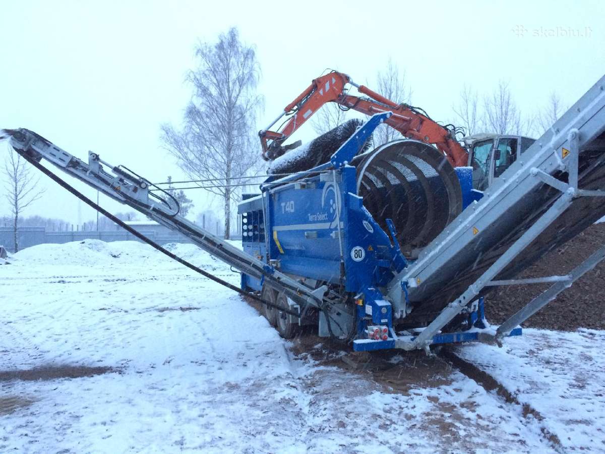 Būgninių sijotuvų Terra Select T40 ir T 60 nuoma - nuotraukos Nr. 13