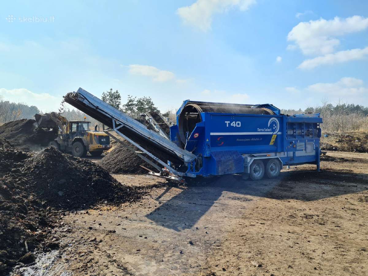 Būgninių sijotuvų Terra Select T40 ir T 60 nuoma - nuotraukos Nr. 6