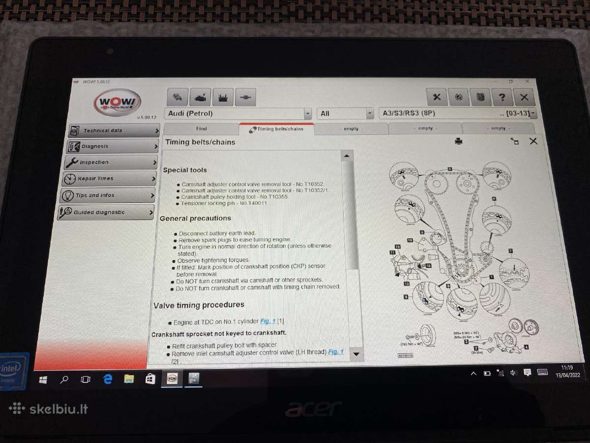 Universali Delphi diagnostika+acer+bmw Inpa Rheing - nuotraukos Nr. 7