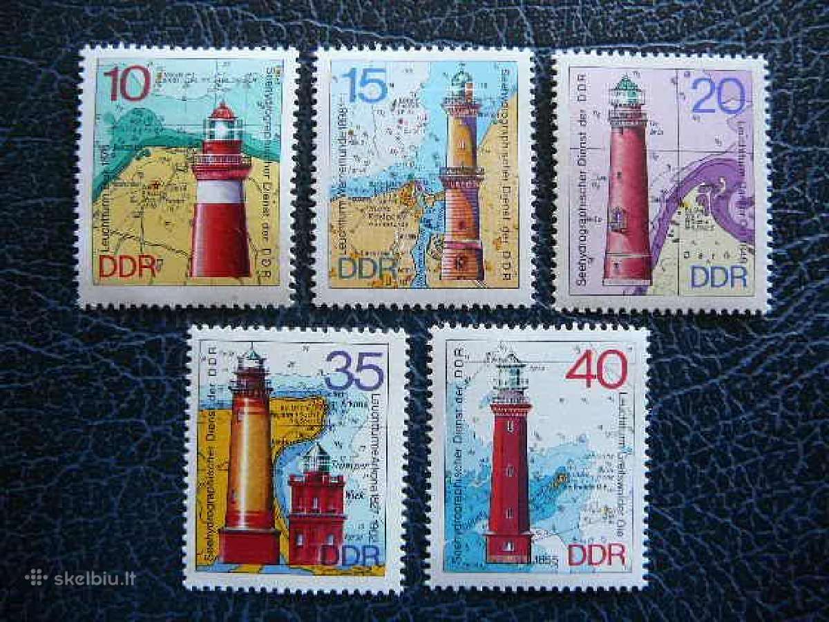 Svyturiai Vokietija Dem. 1974 Mnh vdm1953