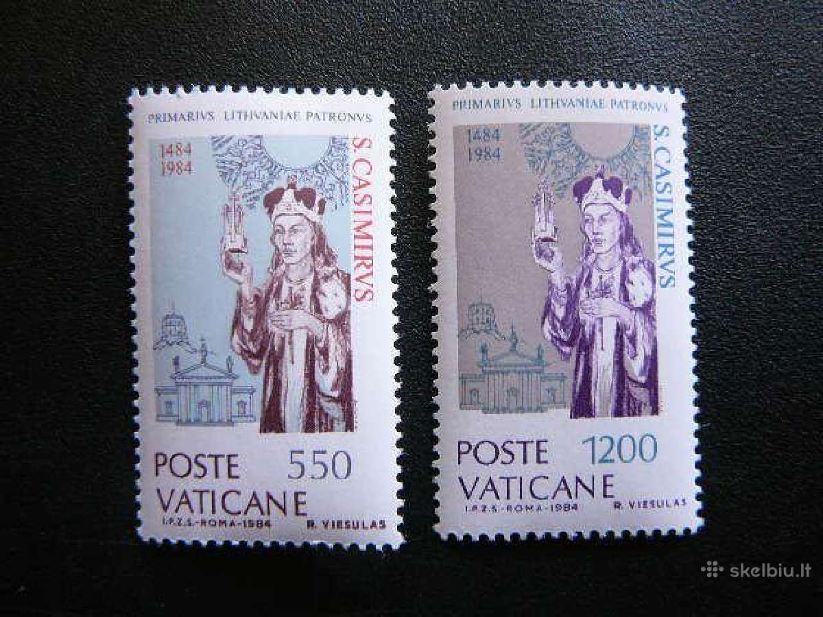 Vatikanas Sv. Kazimieras Lietuva 1984 Mnh vt841
