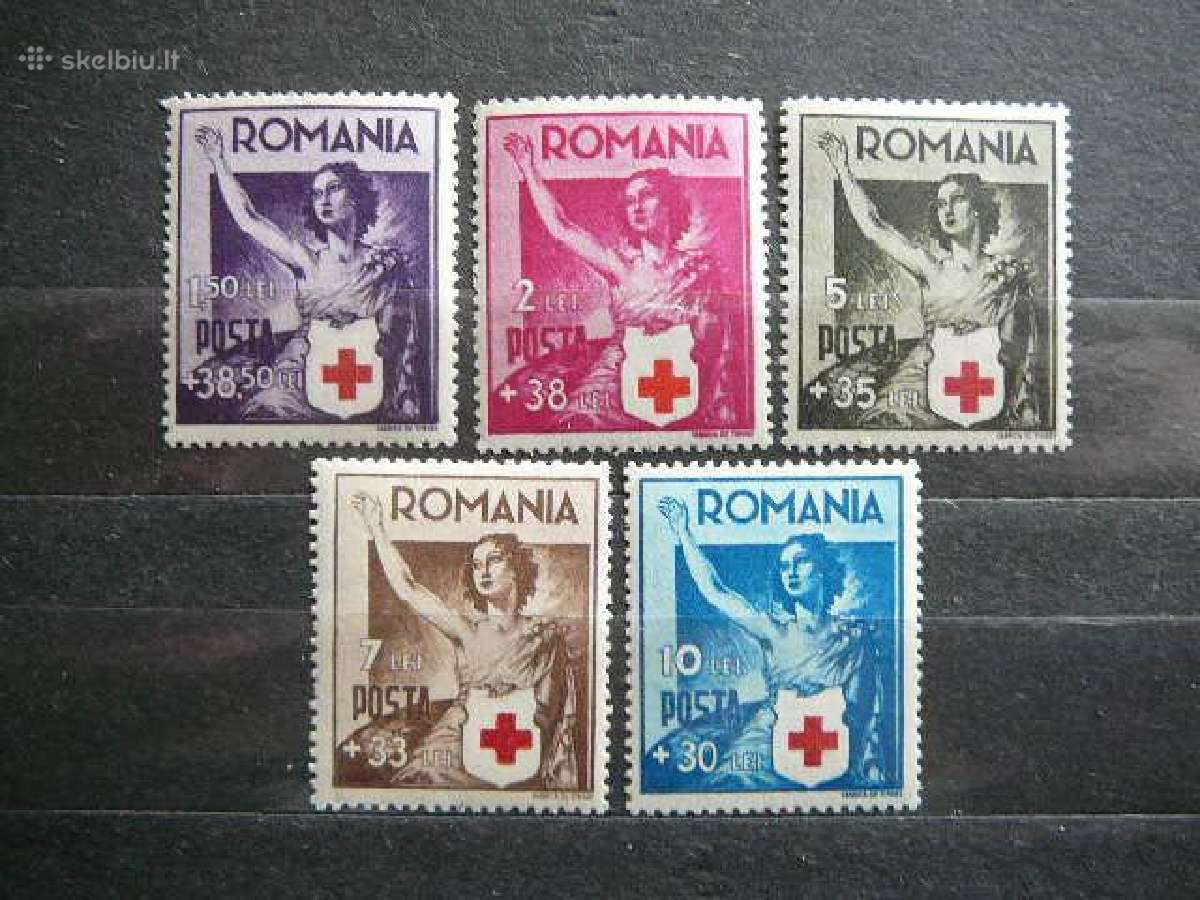 Raudonas Kryzius Rumunija 1941 Mnh alb276s