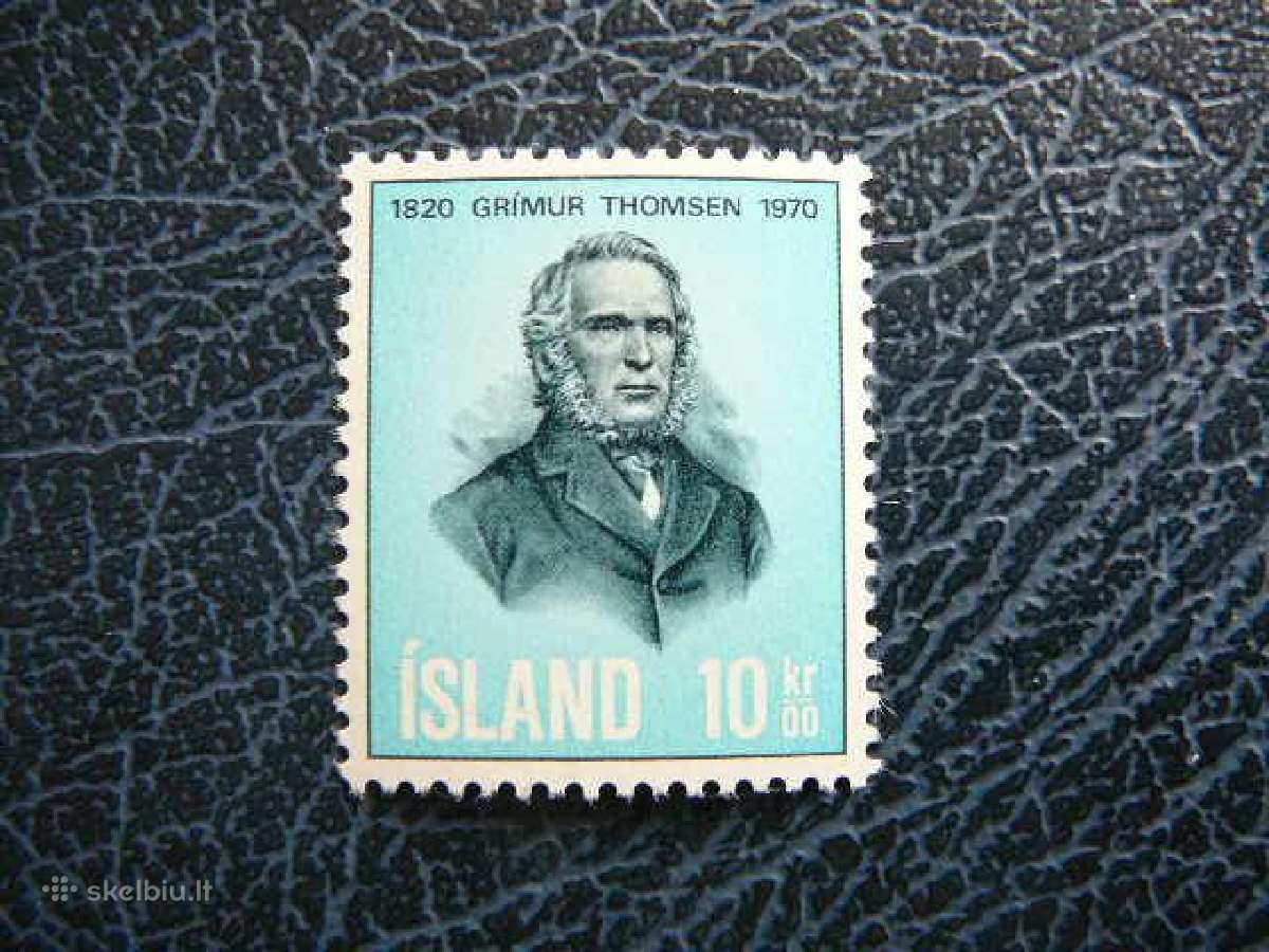 Poetas Islandija 1970 Mnh is445