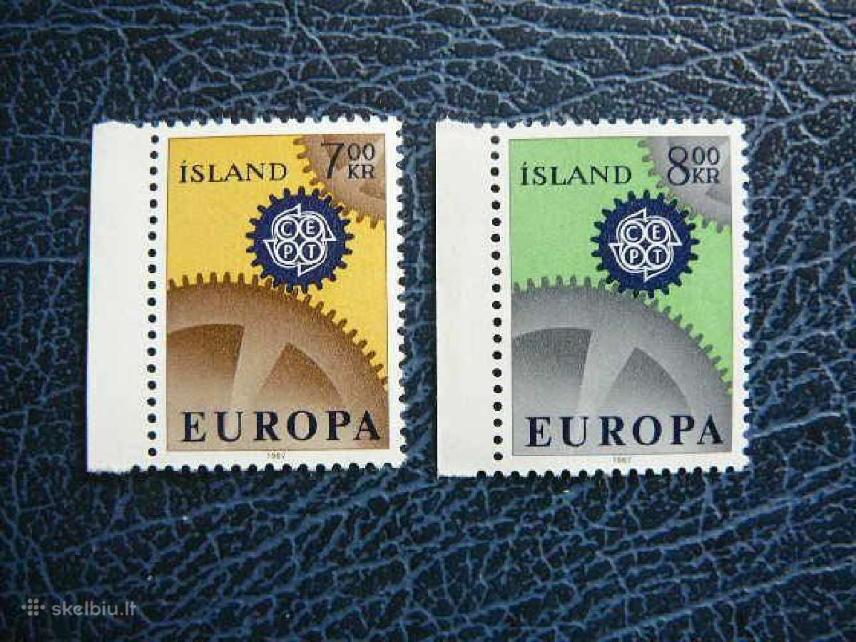 Europa Cept Islandija 1967 svarus is409