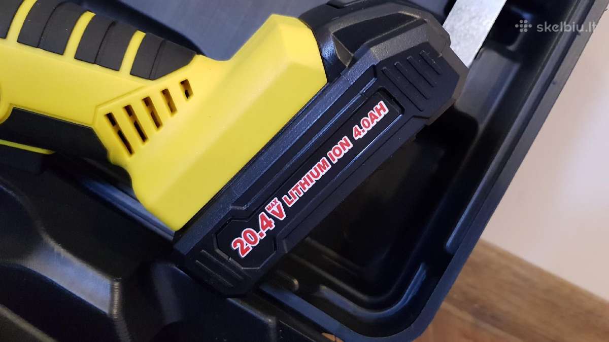 Pigiausiai Akumuliatorinis Kampinis Šlifuoklis 18v - nuotraukos Nr. 25