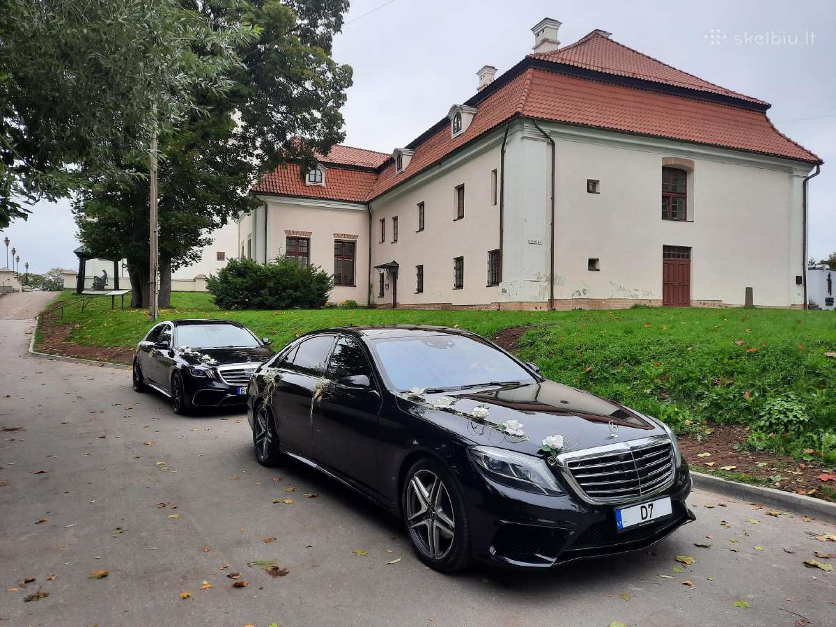 Prabangių Mercedes Benz S klasės Long nuoma - nuotraukos Nr. 4