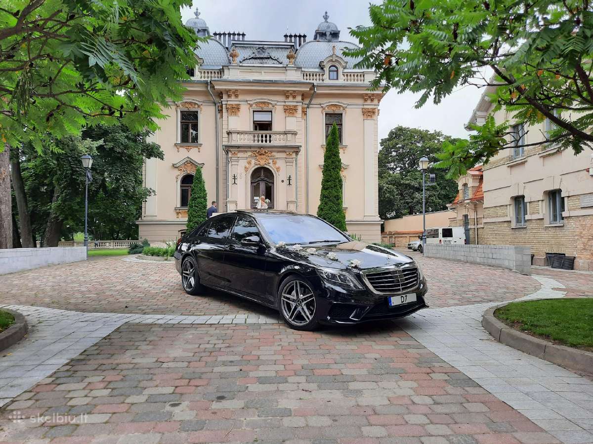 Prabangių Mercedes Benz S klasės Long nuoma - nuotraukos Nr. 7