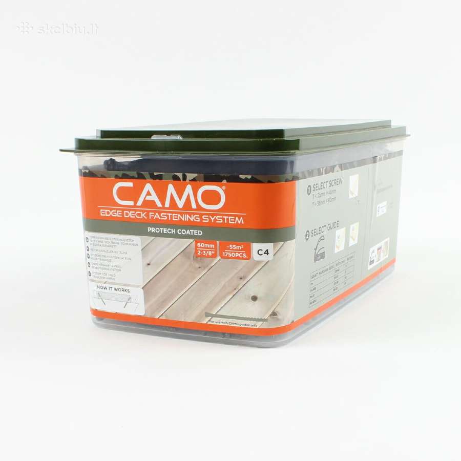 Camo medsraigčiai ir įrankis + Nuoma