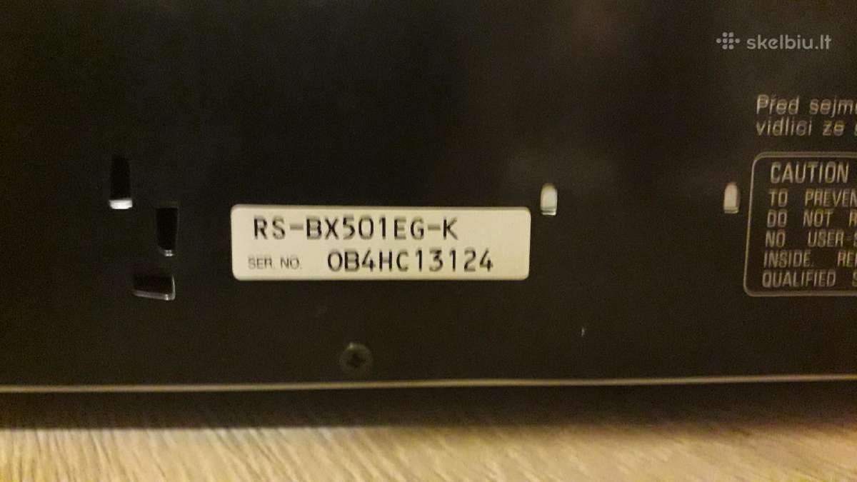 Technics RS-bx501 - nuotraukos Nr. 6