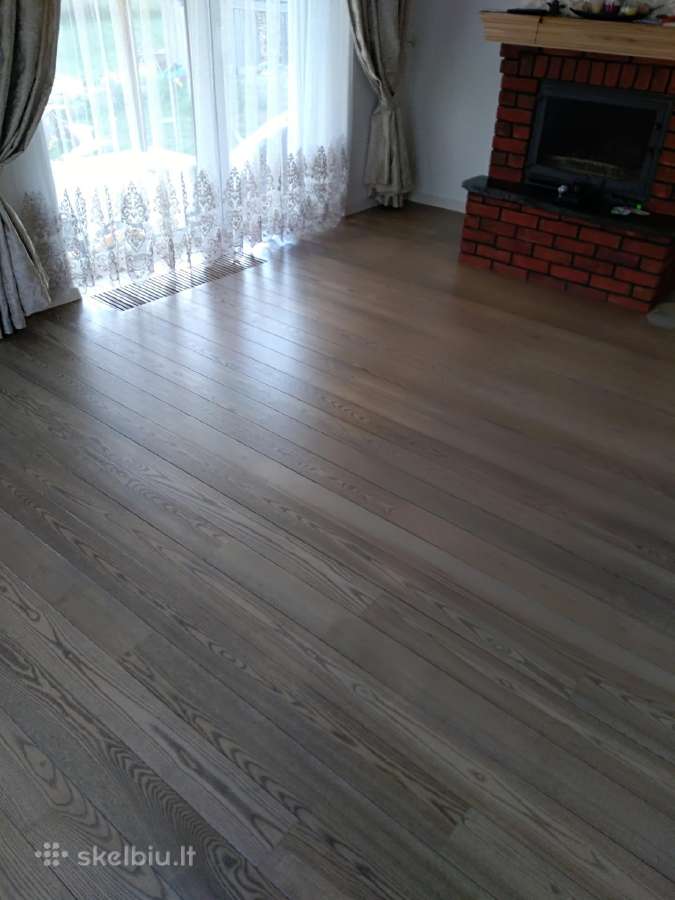 Parketo šlifavimas, grindų šlifavimas, montavimas. - nuotraukos Nr. 4