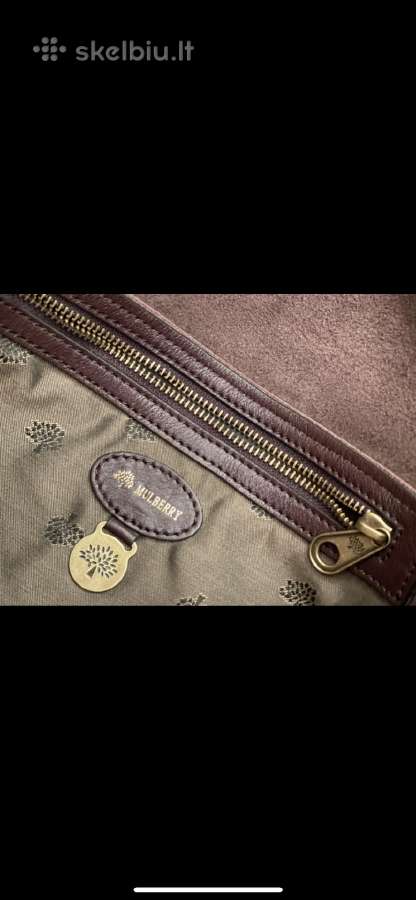 Originali. Mulberry odinė, dalykinė rankinė - nuotraukos Nr. 4