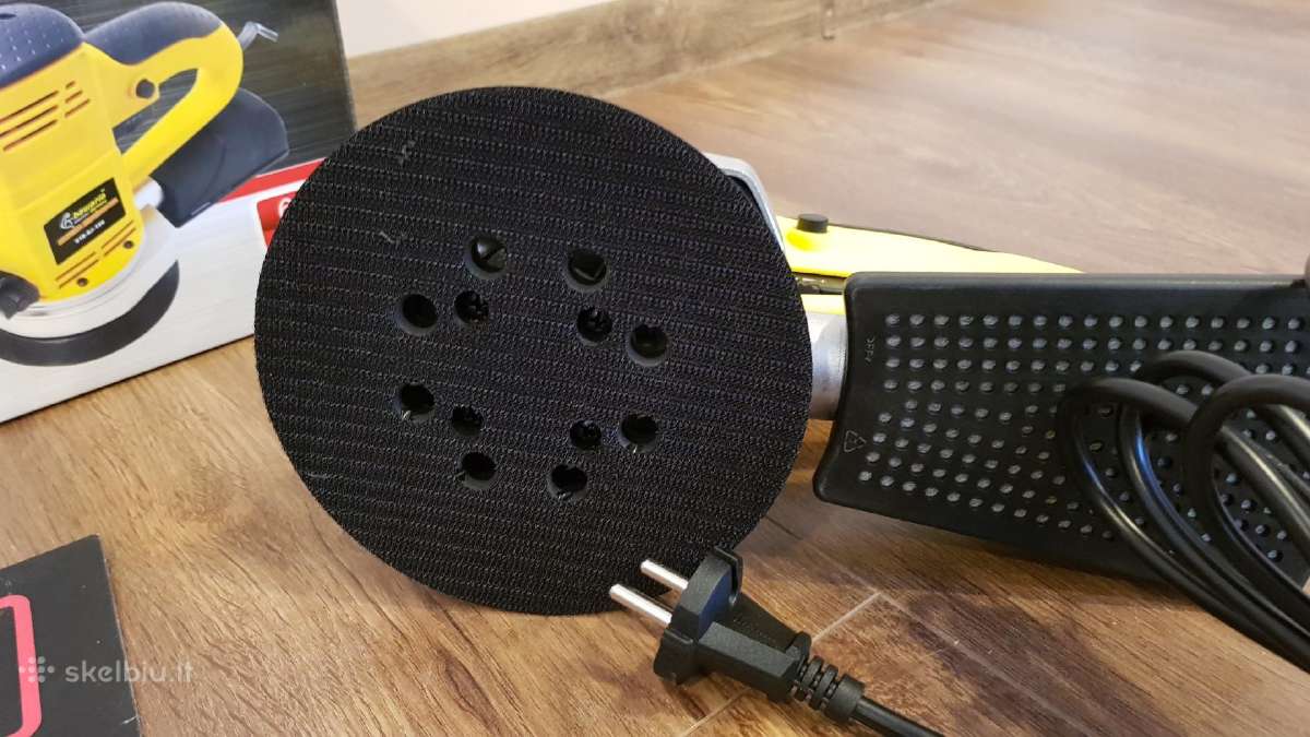 Elektrinis poliruoklis - šlifuoklis apvalus - nuotraukos Nr. 5