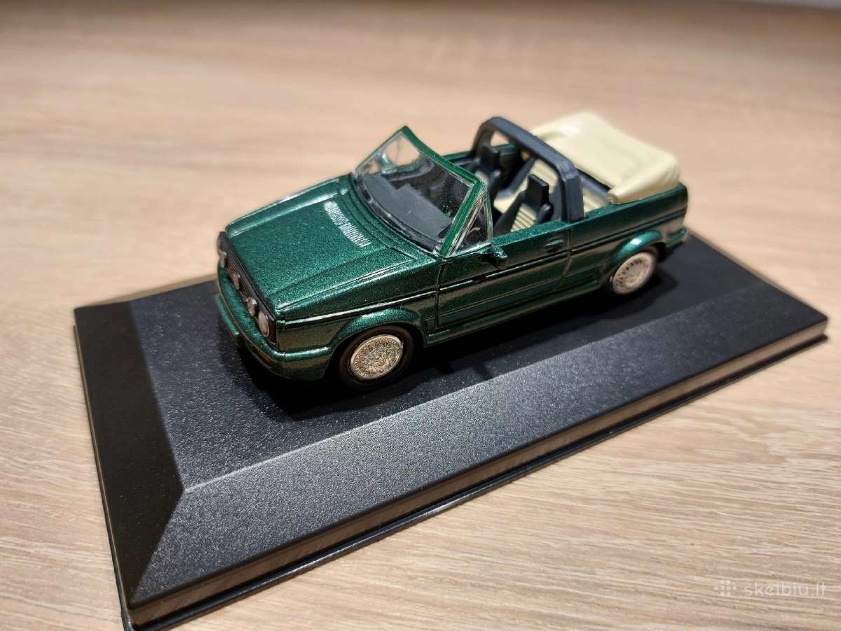 Vw golf1 cabrio 1/43