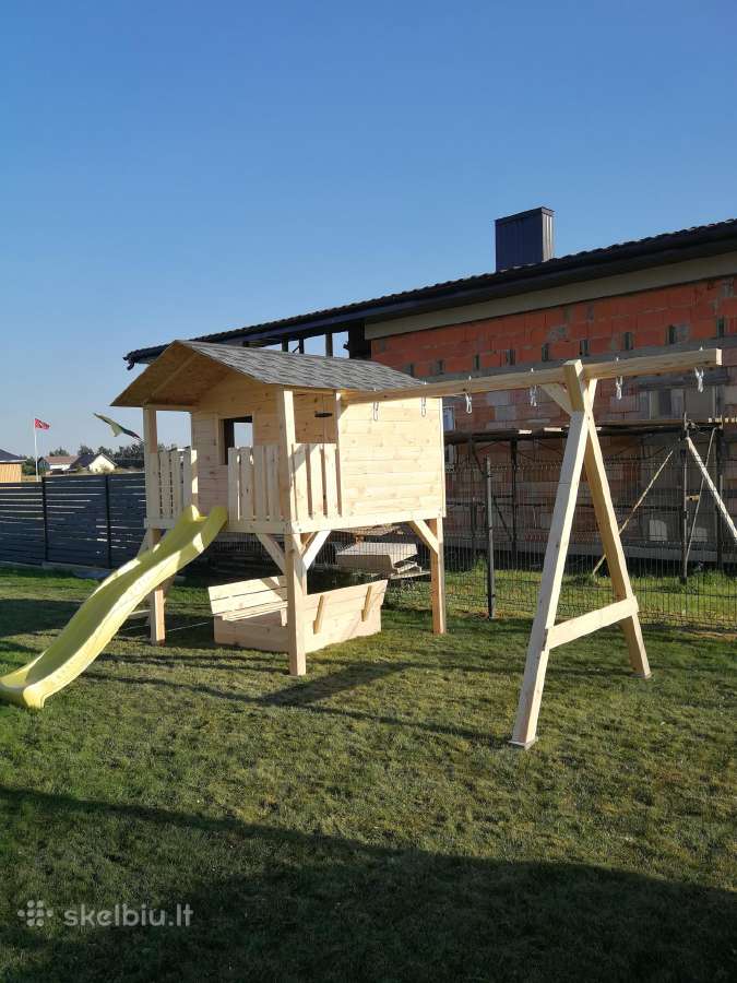 Vaikų žaidimų nameliai, aikštelės - nuotraukos Nr. 23