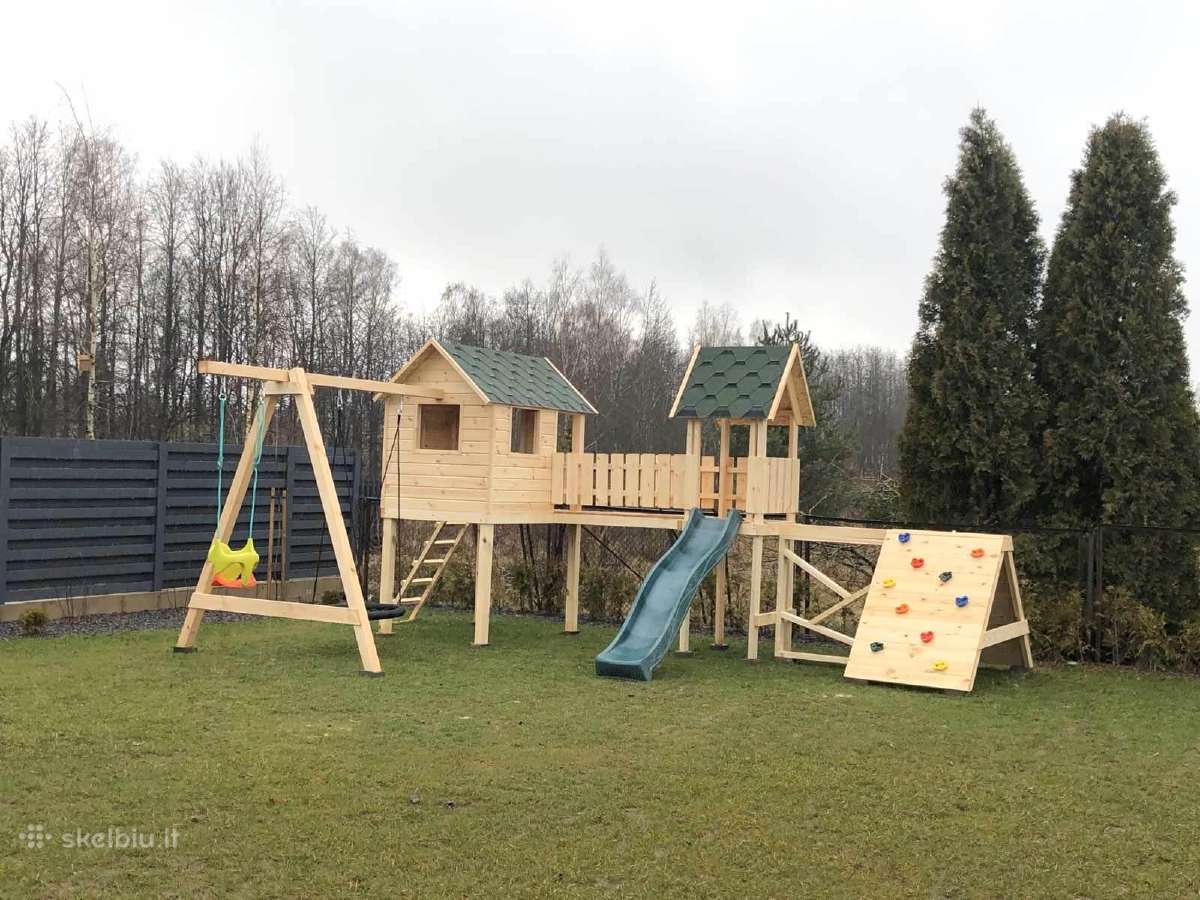 Vaikų žaidimų nameliai, aikštelės - nuotraukos Nr. 18
