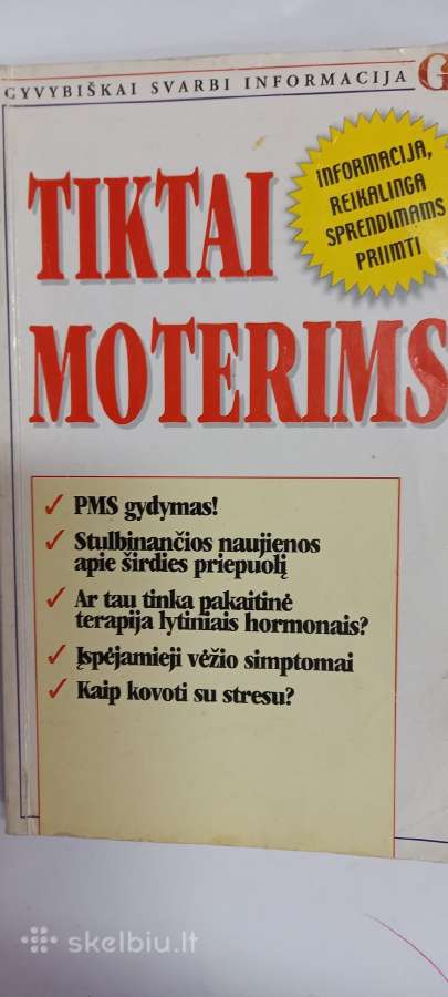 Knyga moterims