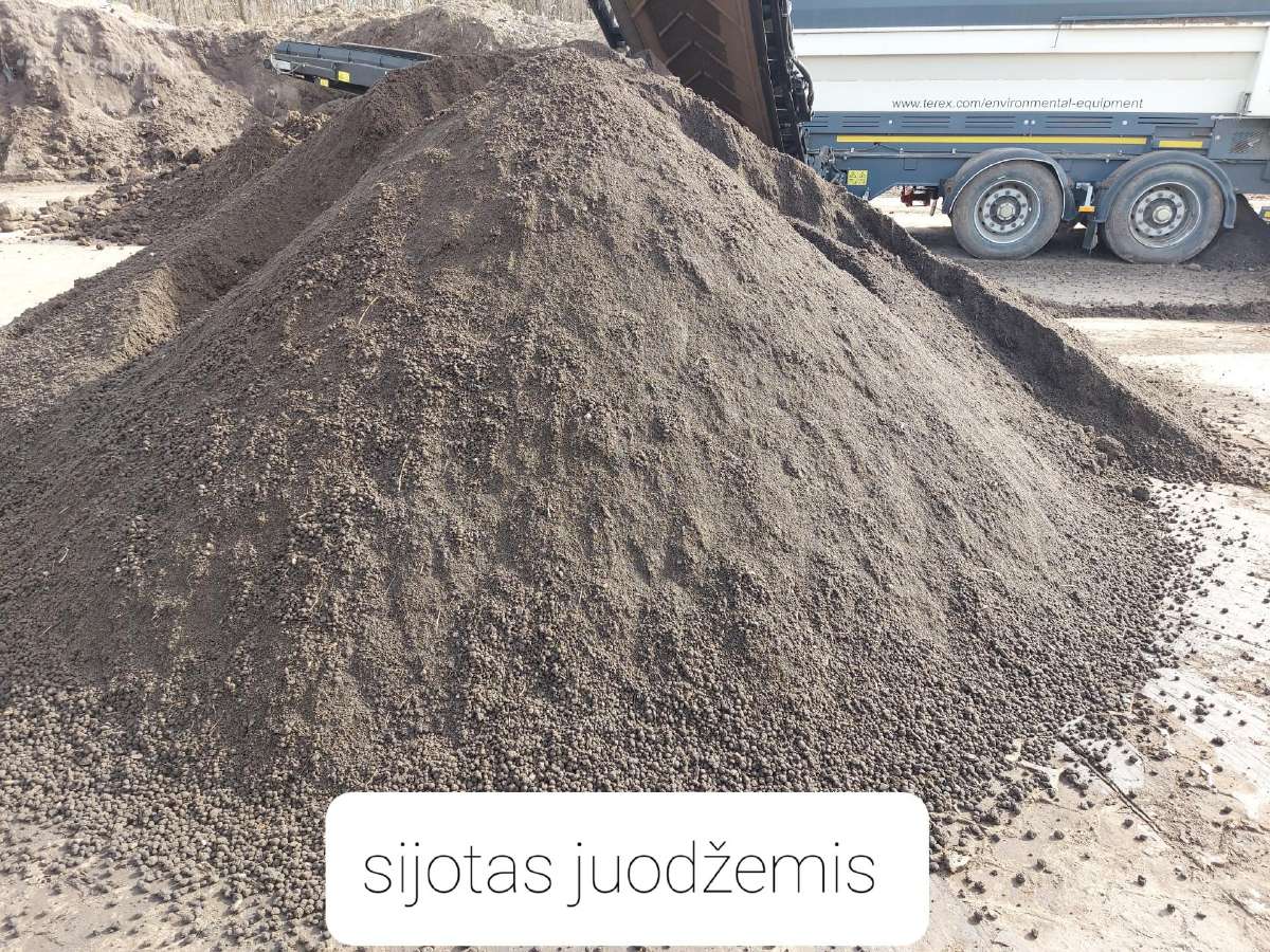Ekskavatorius nuoma žvyras smėlis juodžemis skalda - nuotraukos Nr. 20