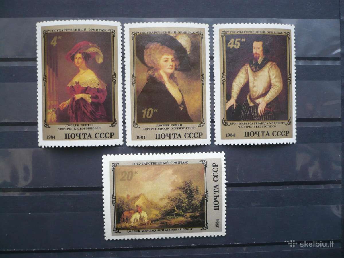 1984 m. anglų paveikslai Ermitaže Mhn