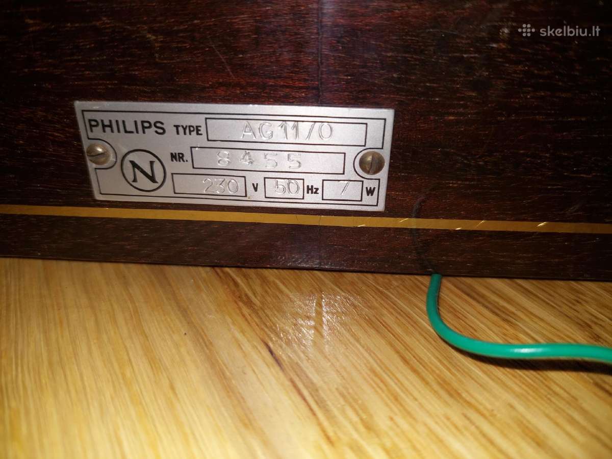 Patefonas Philips 1170 - nuotraukos Nr. 3