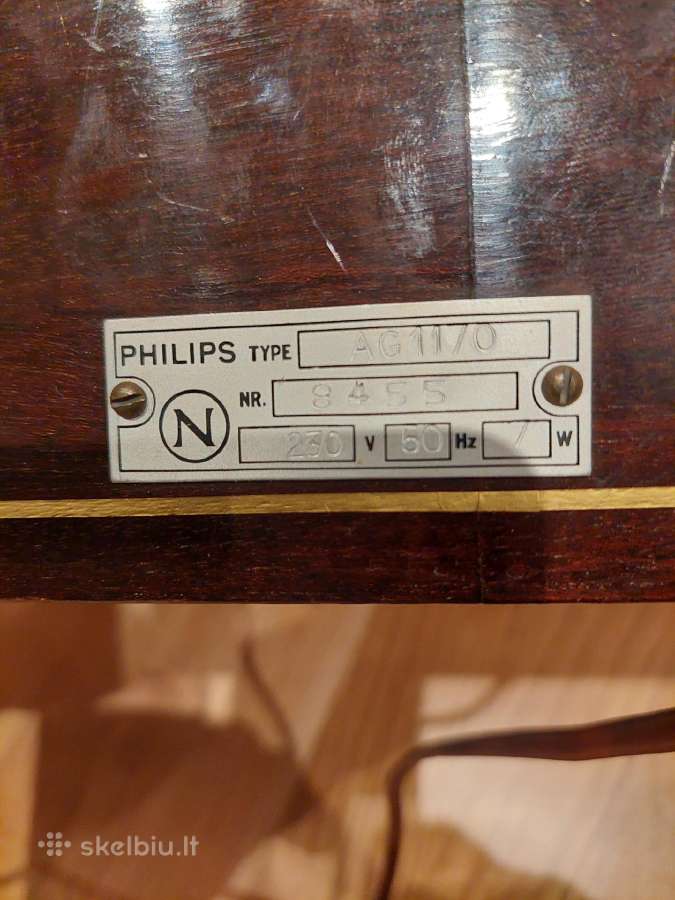 Patefonas Philips 1170 - nuotraukos Nr. 4