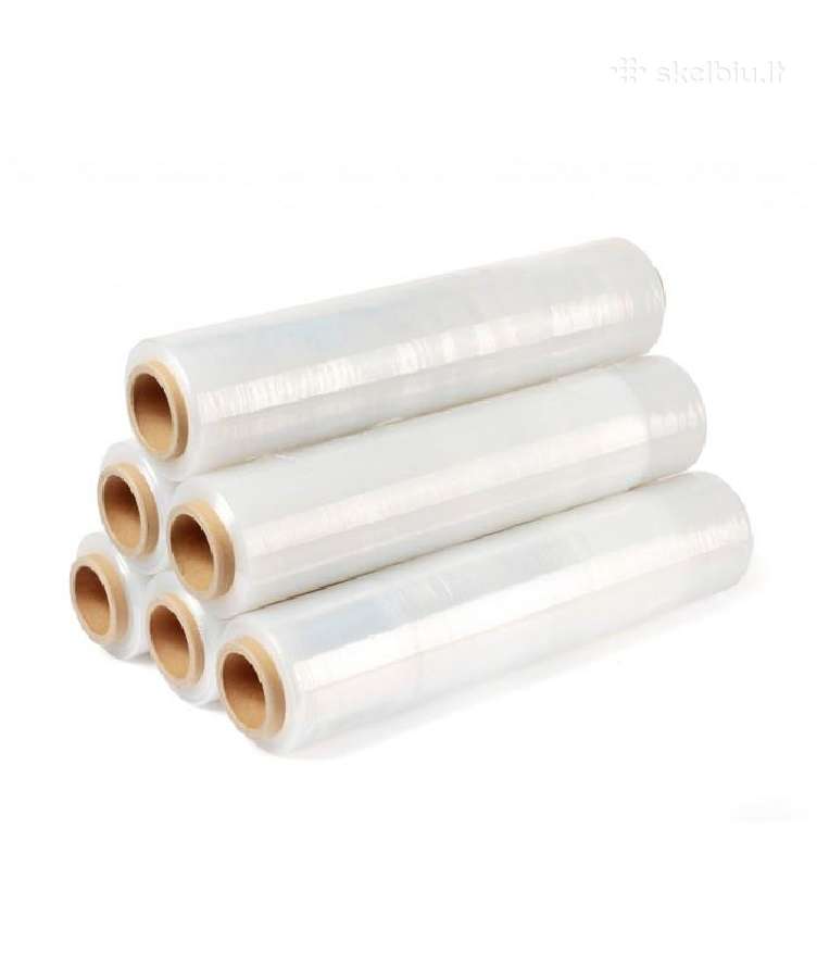 Pakavimo plėvelė Stretch, lipni juosta, kartonas - nuotraukos Nr. 2