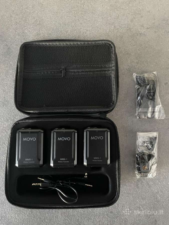 Movo Wmx-1-duo 2.4ghz Belaidžių Mikrofonų Sistema - nuotraukos Nr. 2