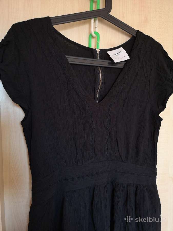 Vero Moda juoda suknelė - nuotraukos Nr. 3