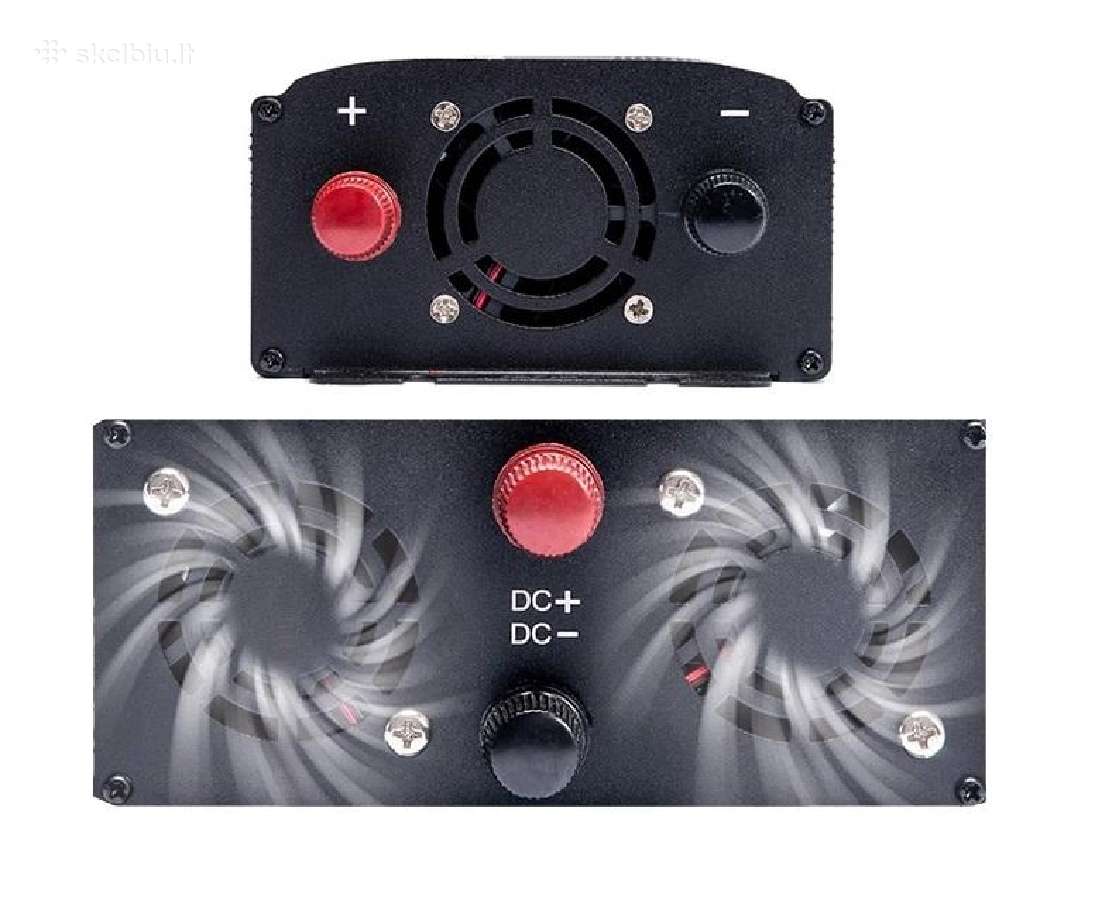 Inverteris 24v į 220v 3000w sunkvežimiui sinusoide - nuotraukos Nr. 3